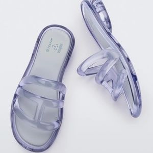 Telfar X Melissa Clear Sandals